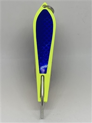 #100 Gator KingspoonÂ® Chartreuse Powder Coat - Blue Tape