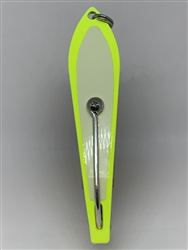 #200 Gator KingspoonÂ® Chartreuse Powder Coat - Glow Tape