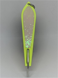 <b>#100 Gator KingspoonÂ® Chartreuse Powder Coat - Glow Ice Tape</b>