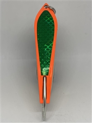 <b>#100 Gator KingspoonÂ® Orange Powder Coat - Emerald Tape</b>