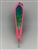 <b>#100 Gator KingspoonÂ® Pink Powder Coat - Bluegreen Ice Tape</b>