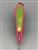 <b>#100 Gator KingspoonÂ® Pink Powder Coat -  Chartreuse Tape</b>