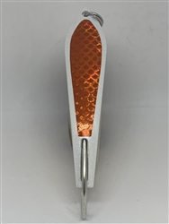 <b>#100 Gator KingspoonÂ® Pearl White Powder Coat - Copper Tone Tape</b>