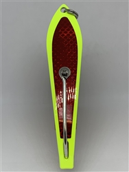 b>#200 Gator KingspoonÂ® Chartreuse Powder Coat - Red Tape</b>