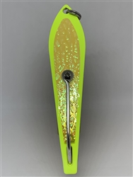 b>#200 Gator KingspoonÂ® Chartreuse Powder Coat - Yellow Ice Tape</b>