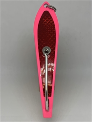 b>#200 Gator KingspoonÂ® Pink Powder Coat - Red Tape</b>