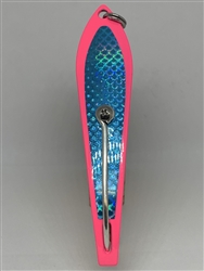 b>#200 Gator KingspoonÂ® Pink Powder Coat - Sky Blue Tape</b>