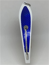 b>#200 Gator KingspoonÂ® White Powder Coat - Blue Tape</b>