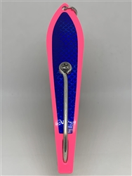 b>#250 Gator KingspoonÂ® Pink Powder Coat - Blue Tape</b>