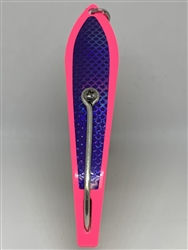 b>#250 Gator KingspoonÂ® Pink Powder Coat - Purple Tape</b>