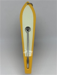 <b>#250 Gator KingspoonÂ® Yellow Powder Coat - Glow Tape</b>