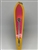 <b>#250 Gator KingspoonÂ® Yellow Powder Coat - Pink Tape</b>