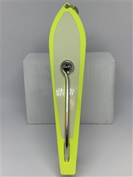 <b>#350 Gator KingspoonÂ® Chartreuse Powder Coat - Glow  Tape</b>