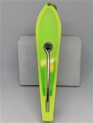 <b>#350 Gator KingspoonÂ® Chartreuse Powder Coat - Mylar Tape</b>