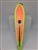 <b>#350 Gator Kingspoon&#174; Chartreuse Powder Coat - Orange Ice tape</b>