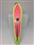 <b>#350 Gator Kingspoon&#174; Chartreuse Powder Coat - Pink Ice tape</b>