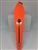 <b>#350 Gator Kingspoon&#174; Orange Powder Coat - Plain</b>