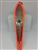 <b>#350 Gator Kingspoon&#174; Orange Powder Coat - Crimson Ice Tape</b>