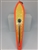 <b>#350 Gator Kingspoon&#174; Orange Powder Coat - Yellow Ice Tape</b>