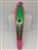 <b>#350 Gator Kingspoon&#174; Pink Powder Coat - Green Ice Tape</b>