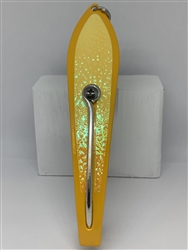 <b>#350 Gator KingspoonÂ® Yellow Powder Coat - Yellow Ice Tape</b>